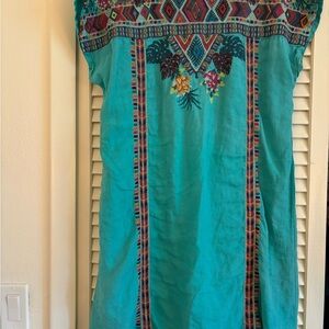 Johnny Was Embroidered Dress